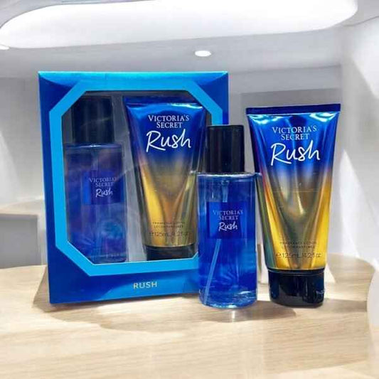 VICTORIA SECRET Rush Body Lotion & Mist Set-125ML